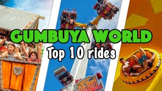 Top 10 rides at Gumbuya World  Melbourne Australia  2022 [upl. by Norha307]