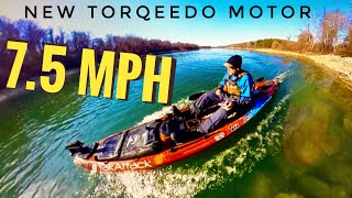 New TORQEEDO Kayak Motor Testing [upl. by Arobed]