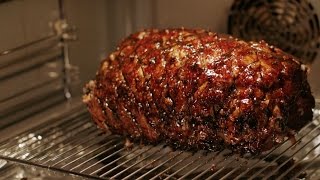 Slowcooked black treacle ham recipe  Simply Nigella Christmas Special  BBC Two [upl. by Priestley]