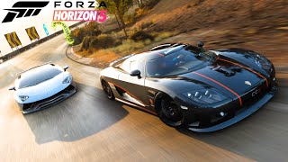 Forza Horizon 5  2006 KOENIGSEGG CCX UNBEATABLE AI Race gameplay [upl. by Kariv]