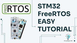 STM32 FreeRTOS How to multitask with CMSISRTOS [upl. by Salome]