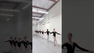 Teaching the Battement Jeté at the barre Osipova Ballet Academy California [upl. by Killen]