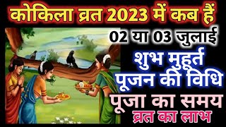 Kokila vrat 2023  Kokila vrat  Kokila vrat kab aata hai  Kokila vrat vidhi  कोकिला व्रत [upl. by Inimak]