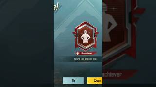 bgmi overachiever titel completepubgmobile bgmi overachiever titel complete shorts [upl. by Ravo]