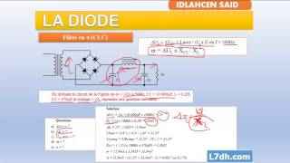 EP14 La Diode Filtre en Pi CLC 2 Condensateurs et Bobine [upl. by Atilol]