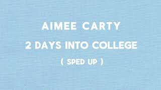 2 days into college  sped up   aimee carty [upl. by Knitter]