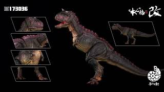 NANMU Smart version  Carnotaurus 30 Ranger 30 Super movable dinosaur figure [upl. by Herwig549]