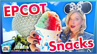 Dont Leave Disney Worlds EPCOT Without Eating These 10 Snacks [upl. by Latimore202]