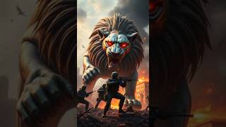 battle scene against a giant lion battleroyale battle scene action extraordinary moments sot [upl. by Geffner893]