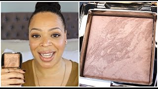 Review Hourglass Ambient Lighting Bronzer in Radiant Bronze Light [upl. by Nylannej]