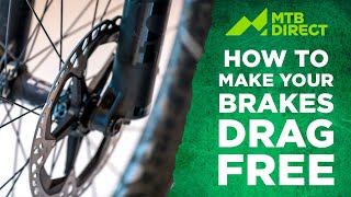 How to make your brakes quotdragfreequot [upl. by Arihk167]