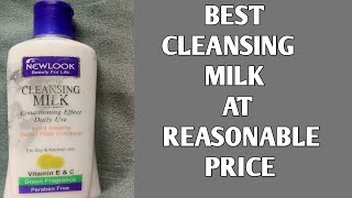 Honest review of Newlook cleansing milk for dry skin [upl. by Srednas]