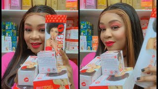 White secret lighteningwhitening body lotion Creamreview TasharsSkincare best skincare [upl. by Kinzer]