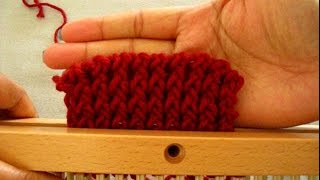 Loom Knitting 101 How to make a slip knot cast on amp cast off [upl. by Anikehs]