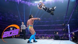 Mustafa Ali vs Tony Nese WWE 205 Live May 9 2017 [upl. by Maffa43]