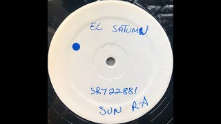 Oblique Parallax  Sun Ra  El Saturn Records Metal acetate A [upl. by Neils951]