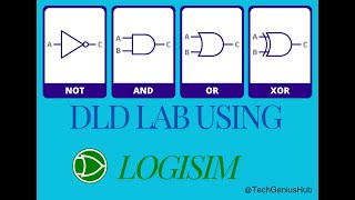 Creating Environment for Digital Logic Lab Using Logisim [upl. by Annanhoj]