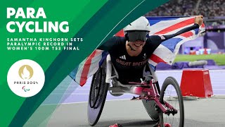 Kinghorn Wins Gold For Great Britain In Womens 100m T53 Para Athletics 🇬🇧 [upl. by Greerson465]