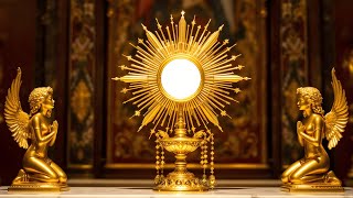 Eucharistic Adoration  Spiritual Protection Against Evil  Gregorian Chants 432 Hz 411 [upl. by Suhpoelc]