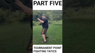 PART FIVE TOURNAMENT POINT FIGHTING TATICS DEMONSTRATED BY SENSEI LARRY KING [upl. by Raseta]