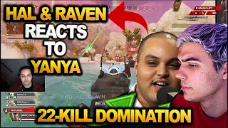 Raven amp Imperialhal React to Yanyas team 22Kill Domination with Devotion in ALGS [upl. by Cathey]