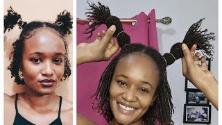 My Sisterlocks Journey  Update 7 on My Fine Hair Texture  August 2024  Two Years in [upl. by Iow]