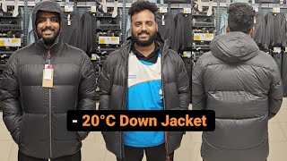 Mens mountain trekking down jacket MT900 18°C to 20°C  Decathlon down jacket review [upl. by Callery]