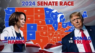 Democrats SOARS in SHOCKING UPDATED 2024 Election Polls 50 STATES Map Projection [upl. by Tracey925]