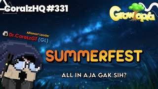 331 SUMMERFEST ALL IN AJA GAK SIH  Live Growtopia Indonesia [upl. by Sylvan]