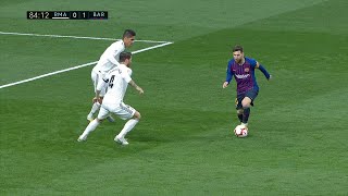 Lionel Messi vs Real Madrid  201819 Away 1080i English Commentary [upl. by Swainson]