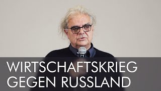 Dr Hannes Hofbauer – Im Wirtschaftskrieg – Die Sanktionspolitik des Westens und ihre Folgen [upl. by Treblihp]