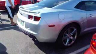 2010 CAMARO SS w CAM and custom EXHAUST idle and REV INSANE SOUND [upl. by Tiedeman]