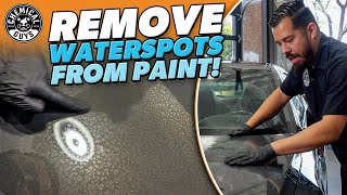 Waterspots on car paint wont come off Try this  Chemical Guys [upl. by Dira]