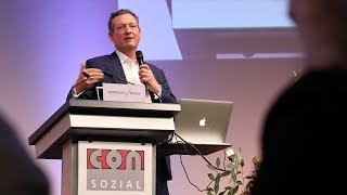 ConSozial 2019 Dr Eckart von Hirschhausen auf der ConSozial [upl. by Hazmah]