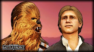 When Han Solo Meets Chewbacca  STAR WARS Battlefront Machinima Film [upl. by Leahsim912]