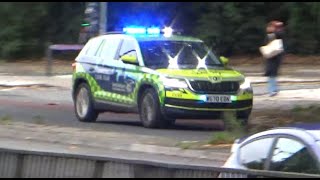 AMAZING RUMBLER SIREN CRITICAL CARE CAR Responding in Bristol [upl. by Turnbull248]