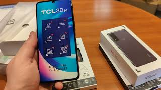 Unboxing TCL 30 5G [upl. by Emelina885]