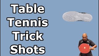 Table Tennis Trick Shots Youve Never Seen Before [upl. by Arua]