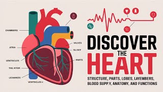 Human Heart Structure Function Lobes Parts Layers Chamber Anatomy and Physiology Breakdown [upl. by Belen]