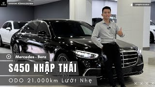 Mercedes S450 Luxury nhập Thái Lướt như mới  Goodcar [upl. by Lewiss743]