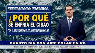 Miércoles 20 noviembre  Un nuevo frente frío se acercará a República Dominicana [upl. by Langbehn]