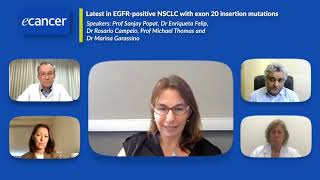 Latest in EGFRpositive NSCLC with exon 20 insertion mutations [upl. by Clara]