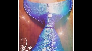 DIY PERFECT amp SWIMMABLE MERMAID TAIL [upl. by Lewej]