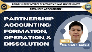 ADVANCED ACCOUNTING 1 Partnership Accounting Formation Operation amp Dissolution [upl. by Ennairam627]