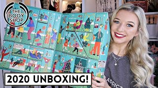 THE BODY SHOP BEAUTY ADVENT CALENDAR 2020  EXCLUSIVE ULTIMATE SIZE [upl. by Haerr437]