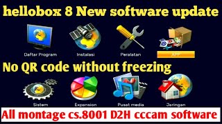 Hellobox 8 Software  Updated All Montage CS 8001 88eworking30156901A3A6 [upl. by Araeic476]