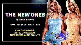 🟩 The New Ones Event  Second Life event  Free Gift 💝 [upl. by Eitra388]