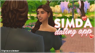 Il quotMeeticquot di The Sims 4 🔥  quotSIMDA Dating Appquot Mod Review [upl. by Ailyn]