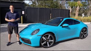 Is the Porsche 911 Carrera a BETTER base sports car than a 2024 C8 Corvette [upl. by Haceber]