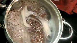 Do It Yourself Homemade Natural Hair Gel with Flaxseeds [upl. by Ybreh634]